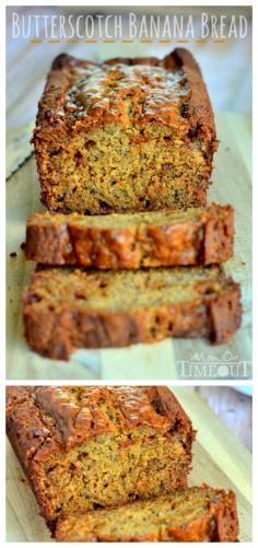 
                    
                        This Butterscotch Banana Bread is incredibly moist and delicious – definitely one recipe you NEED to try! | MomOnTimeout.com | #bread #breakfast #brunch #recipe
                    
                