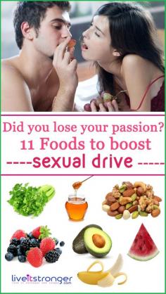 
                    
                        Bad eating habits can kill your #sexual drive. There are some sorts of natural #food stuffs that can boost your #libido like oooh! Let me list out top 11 for you right now. #sexfood  #boostlibido
                    
                