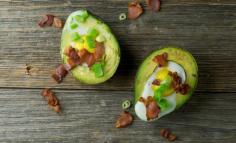
                    
                        baked avocado eggs via Spry Living
                    
                