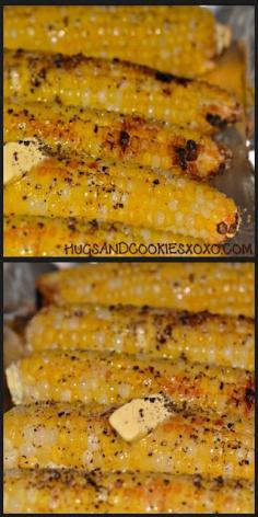 The Most Amazing Oven Roasted Corn - Hugs and Cookies XOXO