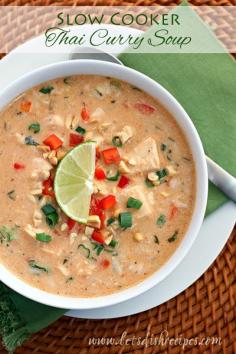 
                    
                        Slow Cooker Thai Curry Soup
                    
                