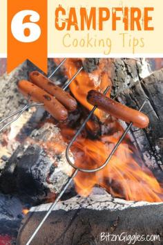 
                    
                        6 Campfire Cooking Tips for your next family camping adventure. . .even if it's just for the day! #ad #camping #campfire #food #cooking #cookingtips
                    
                