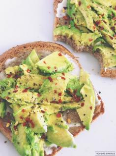 Gwyneth's Avocado Toast via @natalieborton/ // #avocado #toast #recipe #breakfast