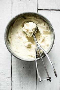 
                    
                        White chocolate and candied ginger ice cream
                    
                