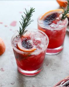 
                    
                        blood orange bourbon smash with spicy vanilla sugar
                    
                