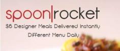
                    
                        Spoonrockets Deliveries Healthy and Organic Meals Within 10 Minutes #vegetarian trendhunter.com
                    
                