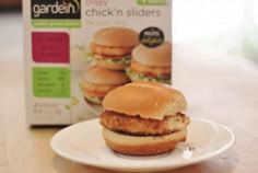 
                    
                        Gardein's Tiny Veggie Burgers Taste Like Chick'n #vegetarian trendhunter.com
                    
                