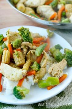 
                    
                        No Fail Stir Fry: This quick and easy stir fry uses frozen vegetables and a savory sauce your whole family will enjoy. Even my kids love this one #sp - Eazy Peazy Mealz
                    
                