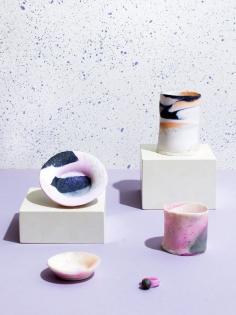 
                    
                        KLEIN&SCHÖN – A new range of handcrafted polymer vessels and accessories by Melbourne maker Genevieve Bryce-Stenzel.  Styling – Nat Turnbull, photo – Elise Wilken for thedesignfiles.net
                    
                