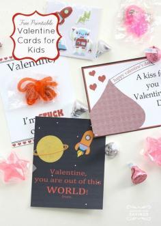 
                    
                        FREE Printable Valentines Cards for kids! Easy DIY Valentine's Day Crafts!
                    
                