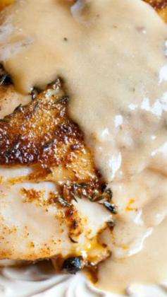 
                    
                        Country Baked Chicken ~ Tender, juicy perfection topped with a creamy, super flavorful country gravy
                    
                