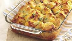 
                    
                        Bacon-Cheese Pull-Aparts. Every bite of this pull-apart is filled with the breakfast flavors of bacon, egg and Cheddar cheese.
                    
                