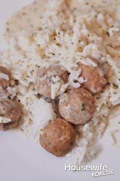 
                    
                        Housewife Eclectic: Forget Ikea, Make Your Own Swedish Meatballs
                    
                