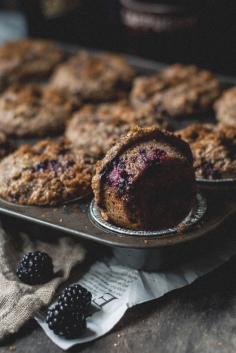 
                    
                        Blackberry Sour Cream Bran Muffins
                    
                