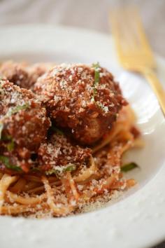 
                    
                        Classic Spaghetti and Meatballs | Cupcakes & Cashmere
                    
                