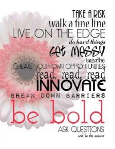 Need a reminder to get a little messy every once in a while?  Get this Free Printable and more at The Bold Abode! amen Live, love, life quotes