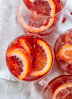 
                    
                        Blood Orange and Pomegranate Sparkling Sangria
                    
                