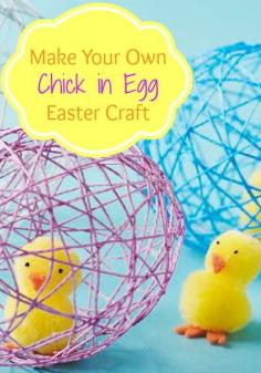 
                    
                        Make Your Own Chick in Egg Easter Craft | Tipsaholic.com  #craft #egg #kids #easter
                    
                