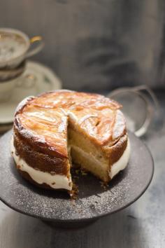 
                    
                        UPSIDE DOWN APPLE POLENTA CAKE
                    
                