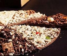 
                    
                        These Delicious Cocoa Pizza Turns the Traditionally Savory Dish Sweet #desserts trendhunter.com
                    
                