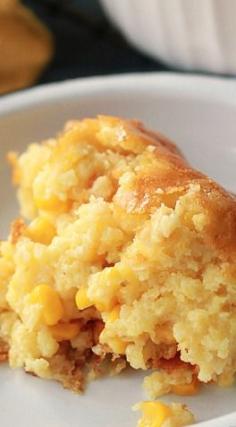 
                    
                        Sweet Corn Spoonbread. Next time Im invited to dinner, this is the dish Ill bring.
                    
                