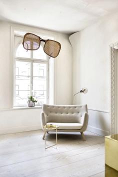 
                    
                        Apartment With Brass Cube by Claesson Koivisto Rune // Stockholm, Sweden | www.yellowtrace.c...
                    
                