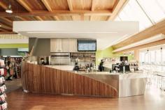 
                    
                        architecture modern stand Elegant Timber Concession Stand Promoting Healthy Raw Vegan Meals
                    
                