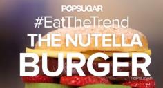 
                    
                        The Nutella Burger is a Sugary Take on a Savory Dish #nutella trendhunter.com
                    
                