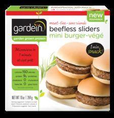 
                    
                        The Gardein Beefless Sliders Pack a Protein-Filled Punch #food trendhunter.com
                    
                