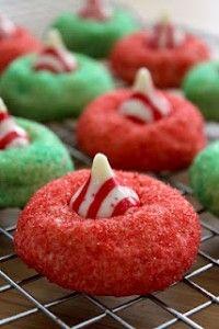 Holiday treats : Candy Cane Blossoms