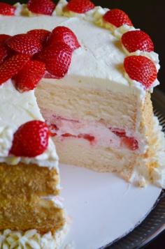 
                    
                        Strawberry Mascarpone Layer Cake
                    
                