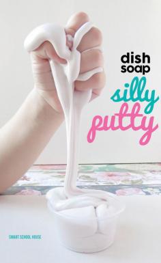 
                    
                        DISH SOAP SILLY PUTTY. Just 2 ingredients!
                    
                