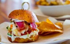 
                    
                        The SlapFish Food Truck Tuna Sandwich Item is Asian Fusion-Themed #food trendhunter.com
                    
                