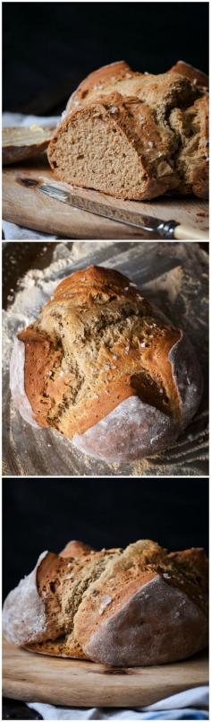 
                    
                        Honey and Buckwheat Soda Bread with Sea Salt. The world's easiest loaf that is both soft and crumbly!
                    
                