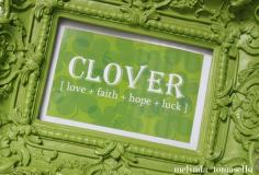green clover | free clover printable for Today's Creative Blog | Melinda Tomasello | #greenclover
