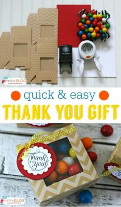 
                    
                        Quick & Easy Thank you Gift | TodaysCreativeBlo...
                    
                