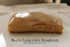 Made It. Ate It. Loved It.: Maple Long John Doughnuts