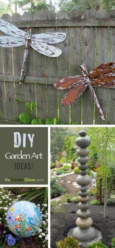 
                    
                        Great DIY Garden Art Ideas!
                    
                