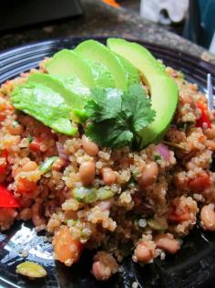 
                    
                        Quinoa and Avocado Salad with Lemon Tahini Dressing - greatrecipestosha... #avocado #salad #quinoa #recipe
                    
                