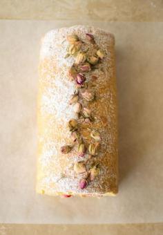 
                    
                        Strawberry and Rose Whipped Roulade
                    
                