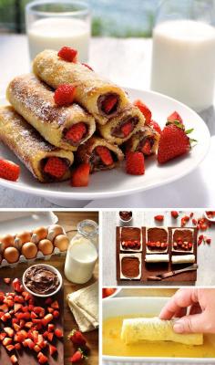 
                    
                        Strawberry Nutella French Toast Roll-Ups
                    
                