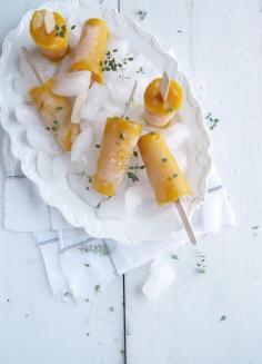 
                    
                        Mango Sorbet with Lemon Thyme
                    
                