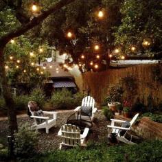 Would love to set this up for movie nights with friends under the stars, around fire pit, or just to have for entertaining** Hometalk :: before and after, labor of love.  backyard makeover
