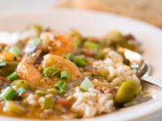 
                    
                        Hearty slow-simmered traditional gumbo served ladled over steamed white rice. Perfect for Mardi Gras season...or anytime youre hungry!
                    
                