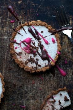 
                    
                        coconut custard vanilla tart with toasted coconut crush (vegan)
                    
                