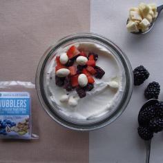 
                    
                        How do you like to dress up your yogurt?! Breakfast of champions   Nubblers; all natural and free of unhealthy additives. Hands down one of the best go-to snacks! Find them at @Whole Foods Market, PhoenciaFoods, BeetBoxBlendBar.
                    
                