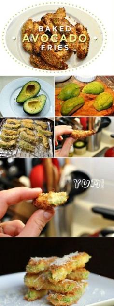 Baked avocado fries. -- Not exactly low carb but instead of coated with the crumb coat you can coat and bake covered in grated parmesan for truly low carb avacado fries