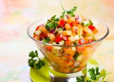
                    
                        Cantaloupe Salsa with Avocado - Plus, great tips on how to tell when a cantaloupe is ripe!
                    
                
