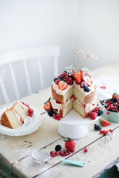
                    
                        cake with berries
                    
                