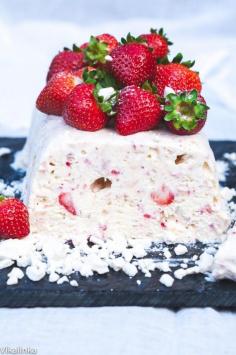 
                    
                        Eton Mess Semifreddo- this dessert is a show-stopper. Just pull it out of the freezer and wow your guests!
                    
                